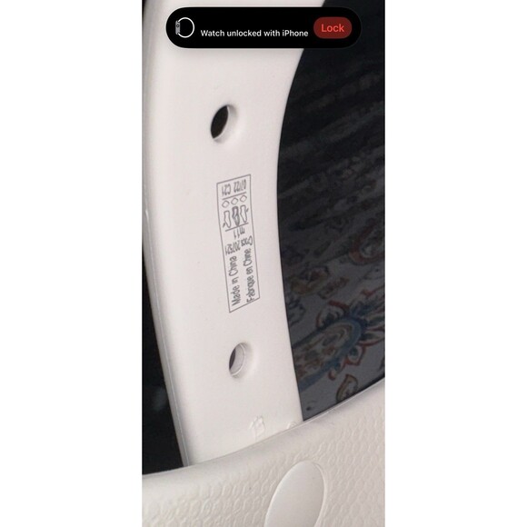 Crocs Classic Crush Clogs White Men’s Size 11 NEW - Picture 4 of 6